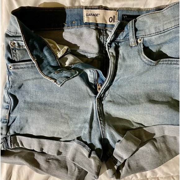 Denim Booty Shorts - Picture 2 of 4